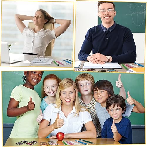 Miniatura 7 de Juego de 72 piezas de regalos de agradecimiento para profesores, bolígrafos para profesores, cuadernos motivacionales, blocs de notas inspiradores,