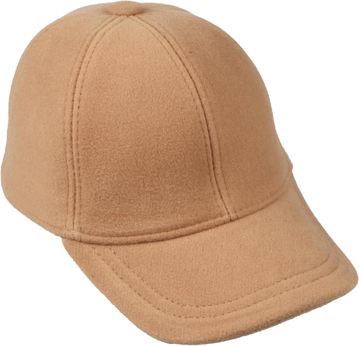 Wool Blend Baseball Cap, Unisex Sports Cap, Men Winter Hat, Adjustable Cap