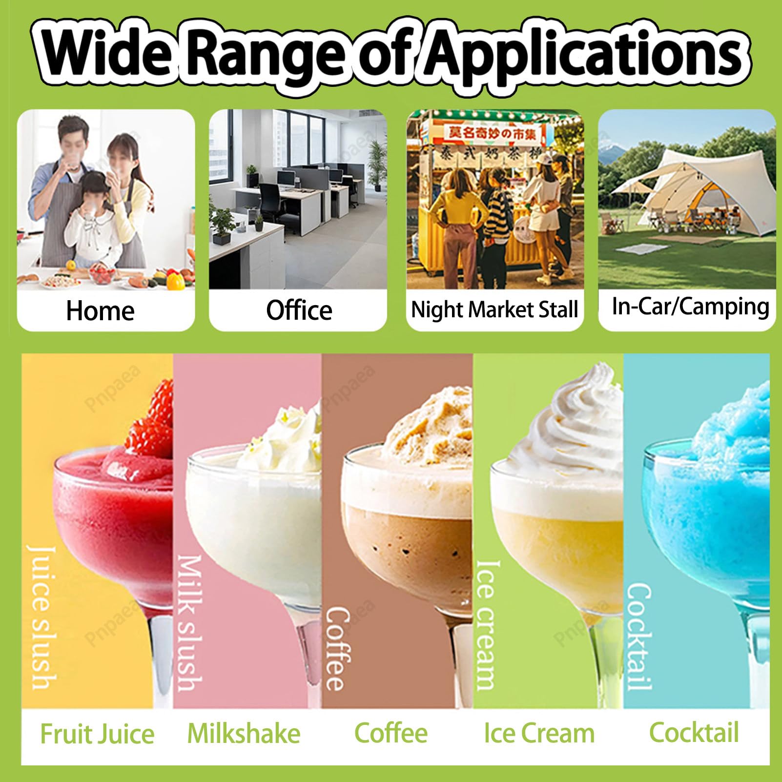 Slush-EIS-Maschine 185 W, Kein EIS Erforderlich, White-