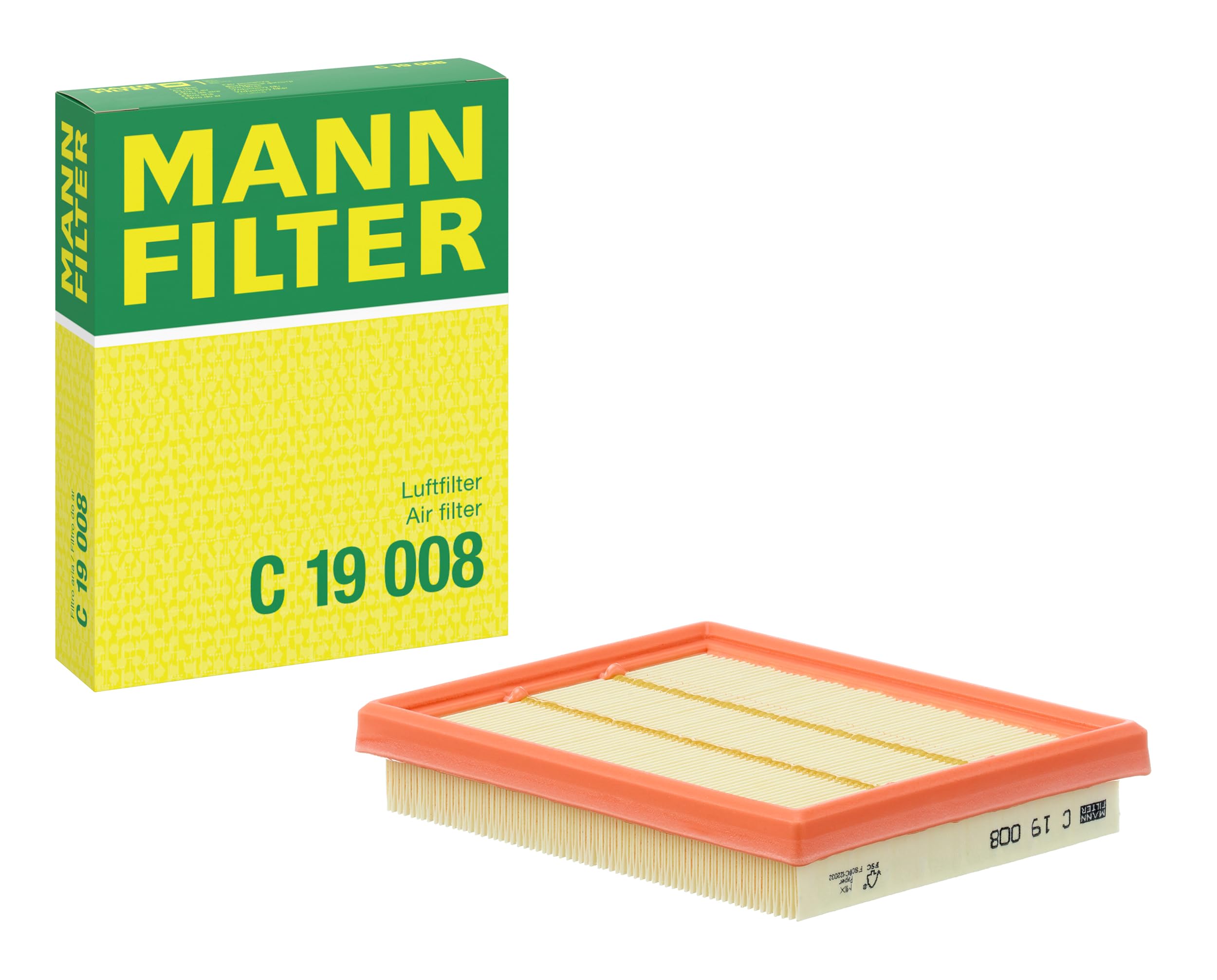 AIR FILTER C 19 008 FOR RENAULT H5F601/H5F600 1.2L 3cyl AUSTRAL