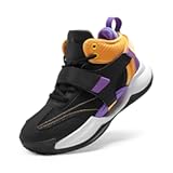 Kids Basketball Shoes Boys Girls Low-top Sneakers Durable Sports Shoes Lace-up Breathable School Trainers for Little Big Kids Youth