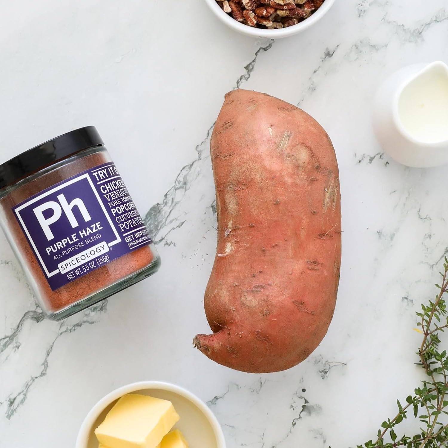 Spiceology - Purple Haze All Purpose Rub - Sweet and Herbaceous Seasoning and Spice Blend - Use On: Chicken, Pork, Beef, and Vegetables - 5.5 oz - Image 4