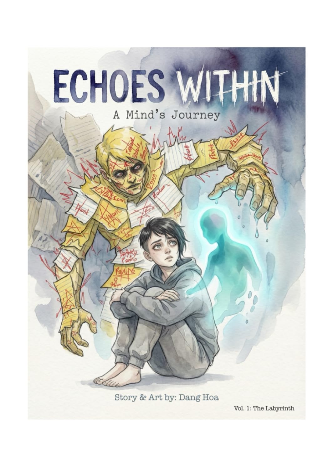 Echoes Within: A Mind's Journey - Volume 1: The Labyrinth: A Mental Health Graphic Novel Series