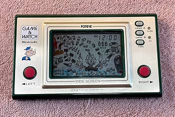 ゲーム＆ウォッチ「ポパイ」【電池フタなし】 ゲーム＆ウォッチ「ポパイ」【電池フタなし】