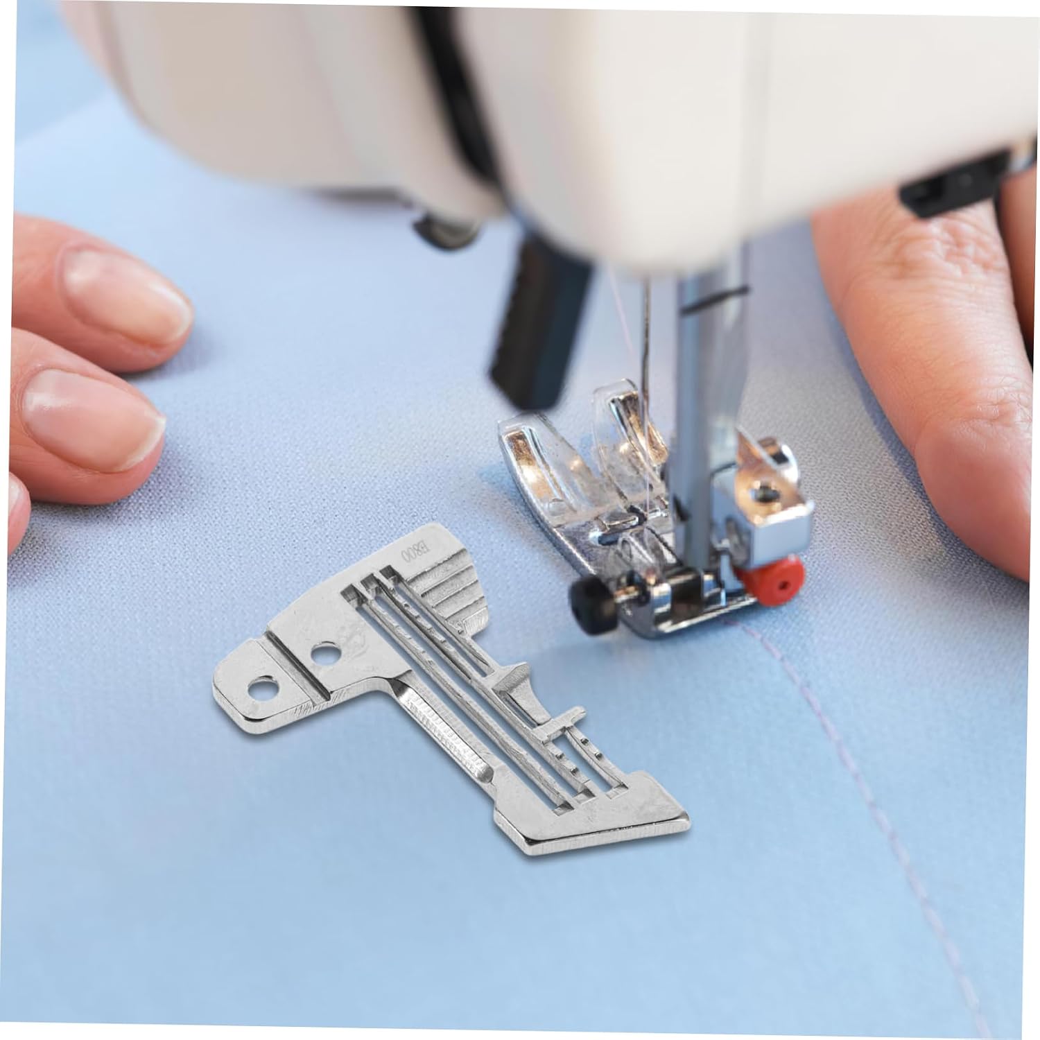 SEWOART Serger Overlock Stitch Plate Fit Sewing Machine Needle Plate for Home Industrial Use Boosts Efficiency with Precise Compatibility for Various Sewing Machines