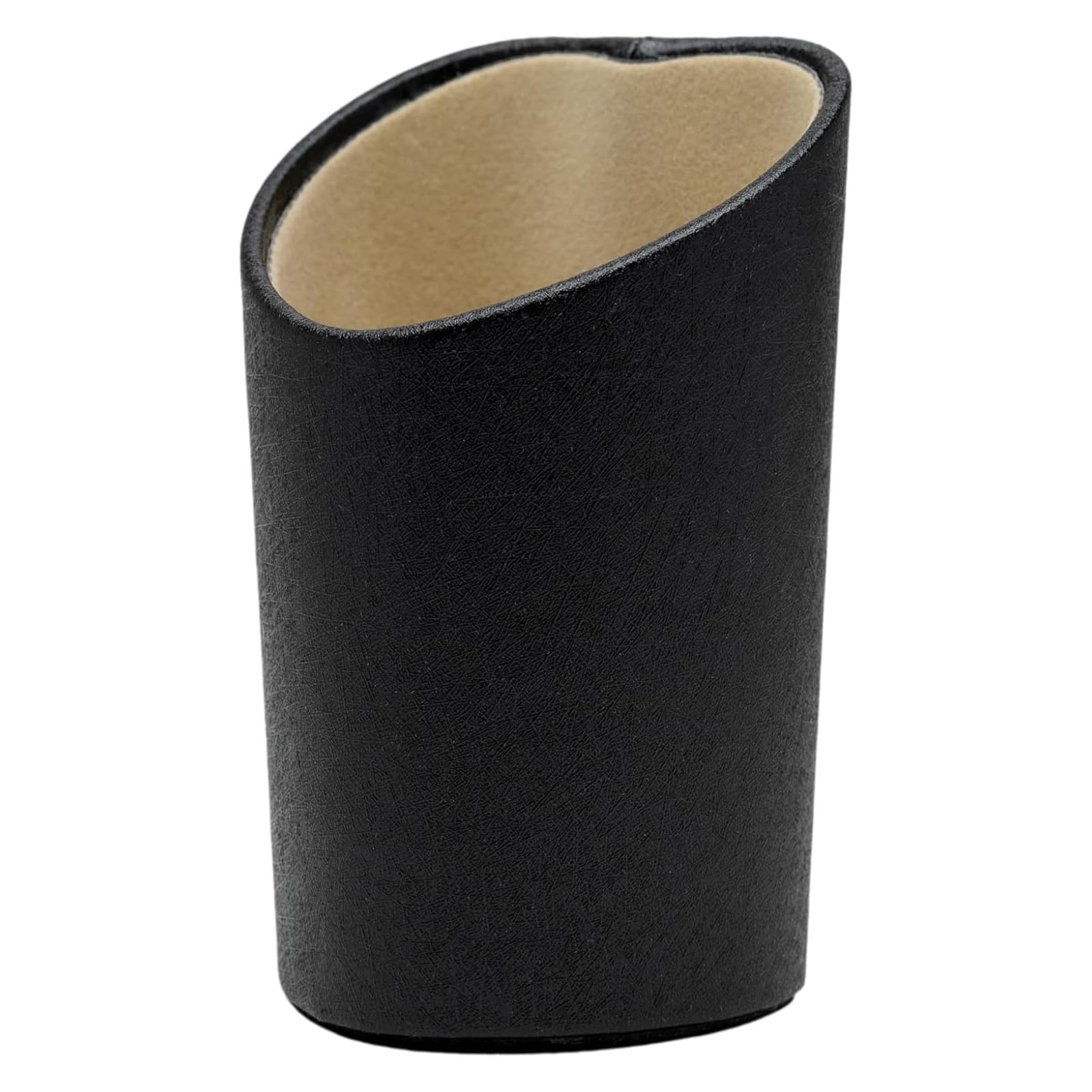 テーシーケース(Tccase) メガネスタンド 卓上 収納 ハードケース おしゃれ コンパクト シンプル 合皮 ペン立て 小物入れ にも ブラック ギフト プレゼント CY-5055ST-2