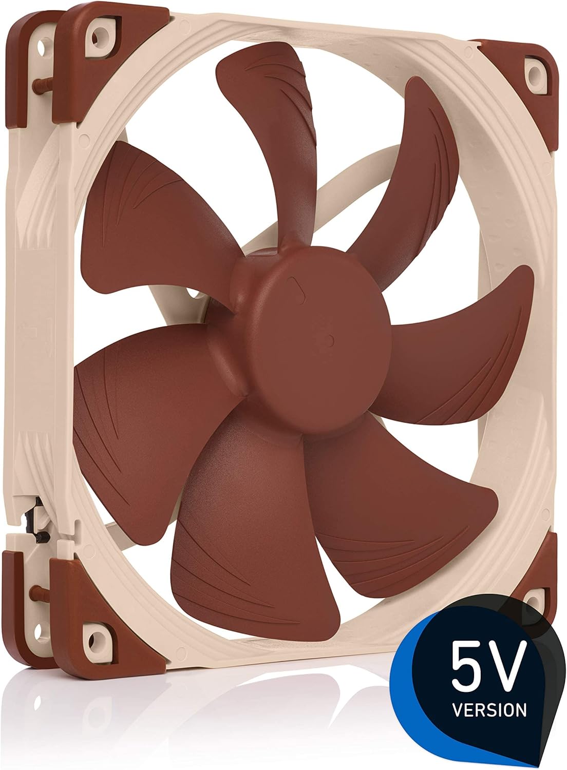 Buy 1 get 1 🔥 Noctua NF-A14 5V, Premium Quiet Fan with USB Power Adaptor Cable, 3-Pin, 5V Version (140mm, Brown)