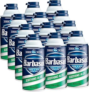 Barbasol Soothing Aloe Shave Cream
