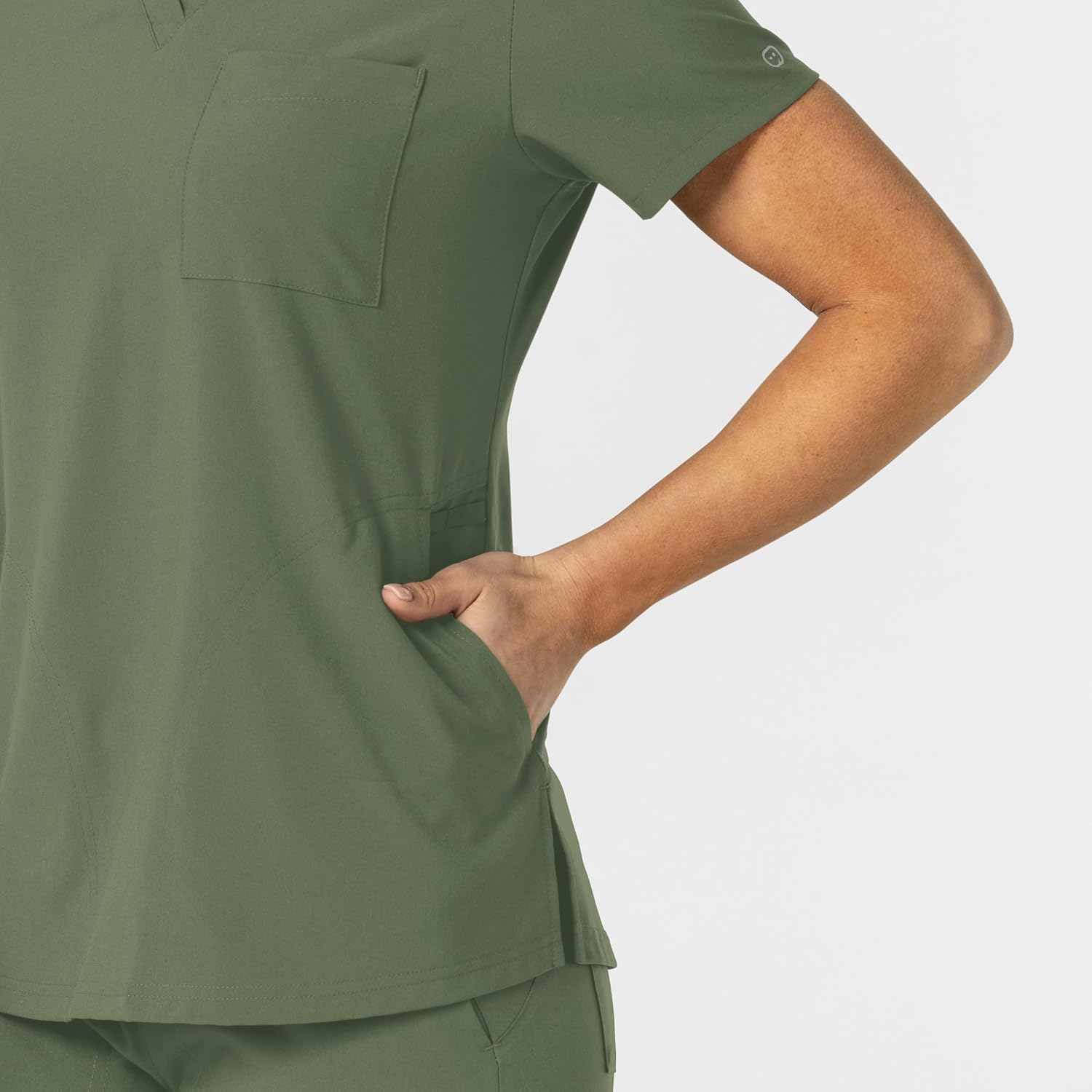 WINK Womens Scrub Top - Image 8