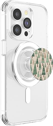 Miniatura 9 de Árboles de Navidad inspirados en boho neutros PopSockets Standard PopGrip