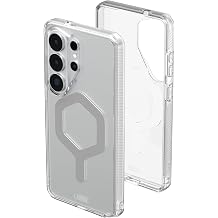 URBAN ARMOR GEAR UAG for Samsung Galaxy S26 Ultra Case 6.9" Plyo - Magnetic Charging Compatible Anti-Yellowing Transparent Rugged Military Drop Tested Protective Cover, Ice/Silver
