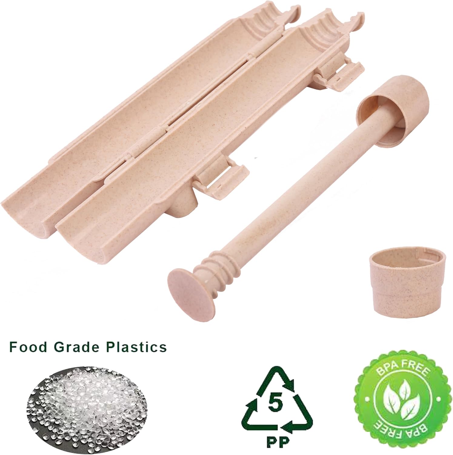 Sushi Maker, BPA Free Food Grade Sushi Bazooka Mold for Beginners