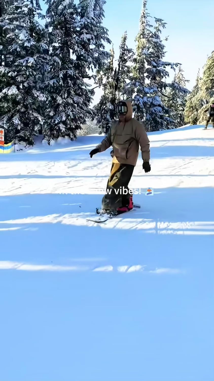 GSOU SNOW Men Snowboard Jacket Ski Coat Snow Pullover Hooded Winter Outdoor Sports Waterproof Windproof - Image 3