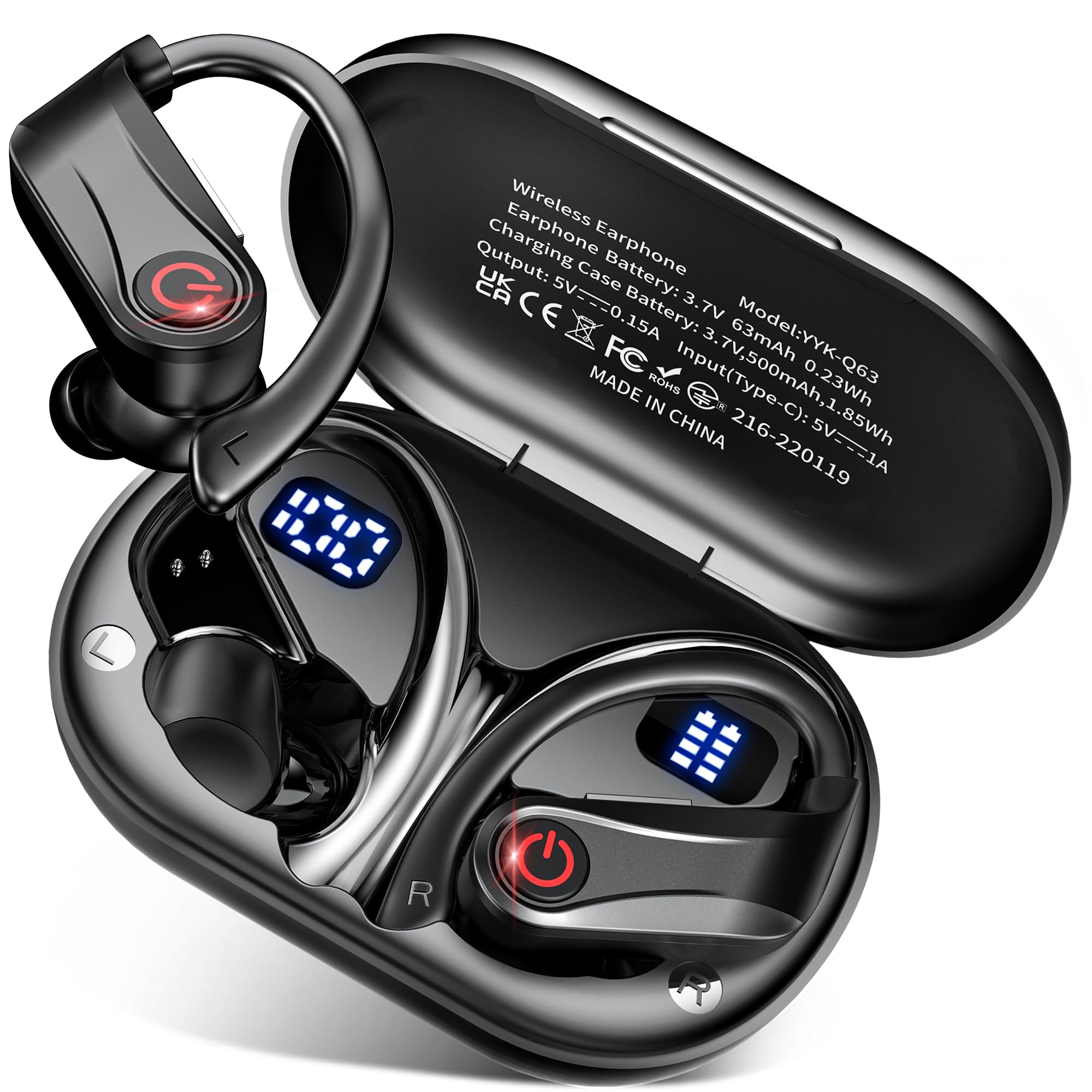 Amazon.com: VNMN 2026 Wireless Headphones 120Hrs Bluetooth 6.1