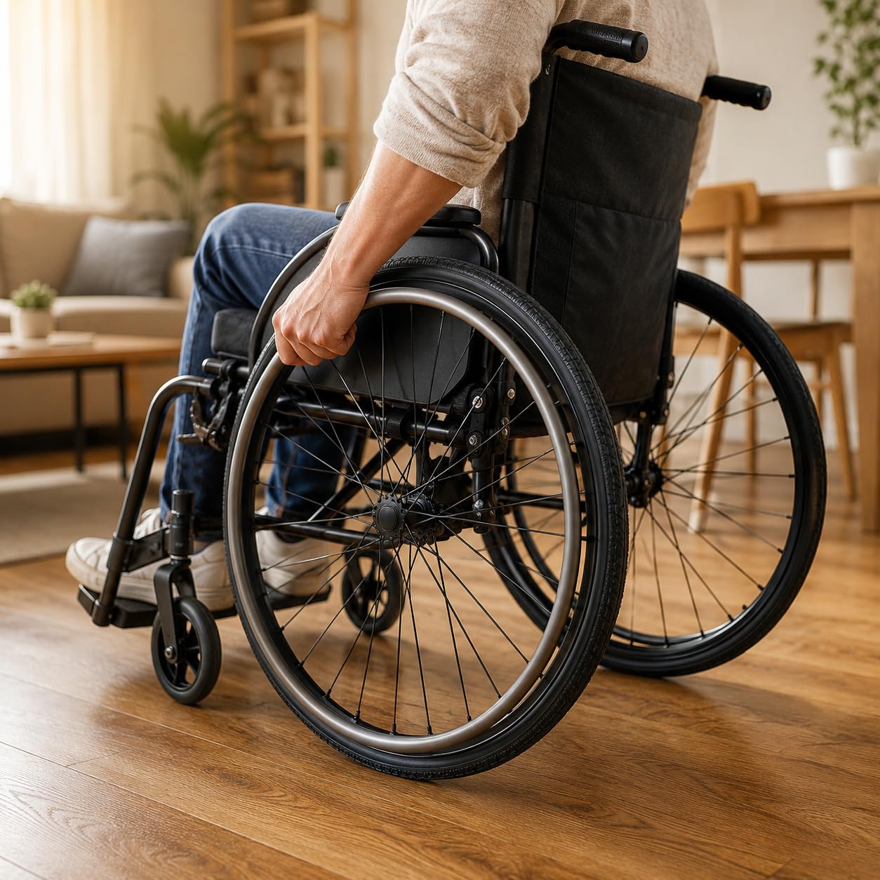 CLISPEED Neumáticos sólidos para silla de ruedas: no rayan neumáticos traseros para silla de ruedas compatibles con neumáticos de silla de ruedas de goma maciza 24x1 3/8, ruedas de repuesto grises