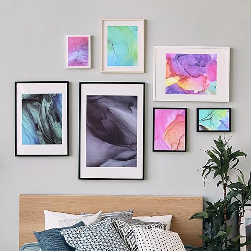 Miniatura 6 de Paquete de papel de álbum de recortes de doble cara de 12 x 12 pulgadas, colección de diseño de patrón de mármol clásico, bloc de papel decorativo