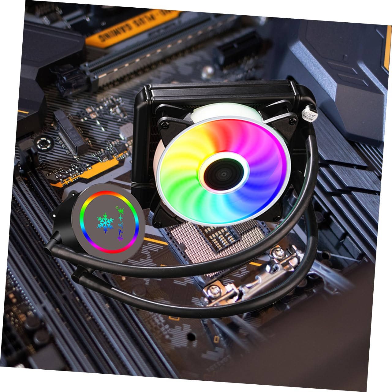 Radiatore Cpu Leggero E Compatto Accessorio Per Computer Raffreddamento Pc Ventola