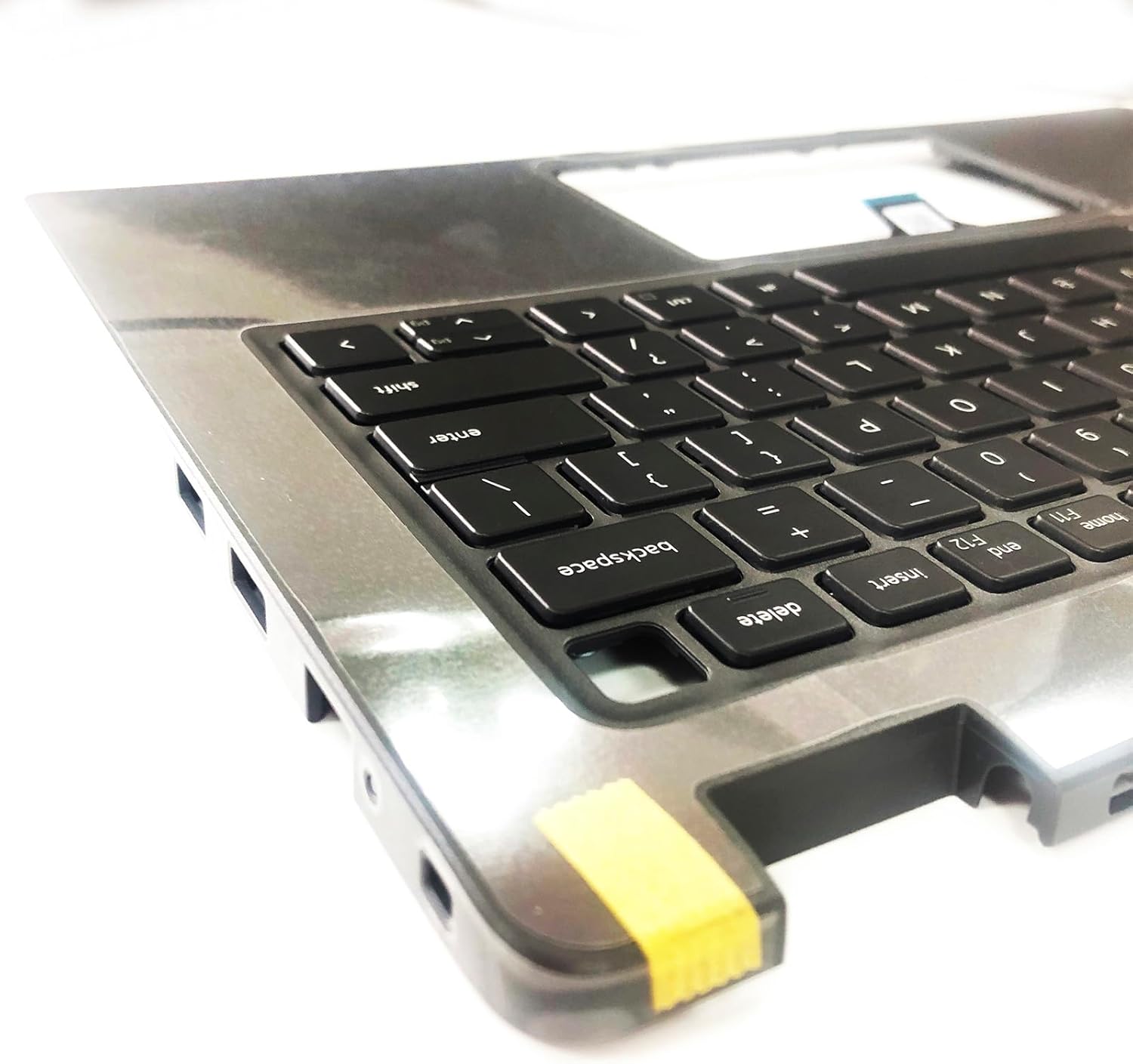 0R2DCD R2DCD Replacement for Dell Latitude 3440 E3440 Laptop Upper Top Cover Case Backlit US Keyboard Palmrest Assembly Part Gray