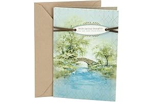 Hallmark Sympathy Greeting Card (Saying: 'For You And Your Family')