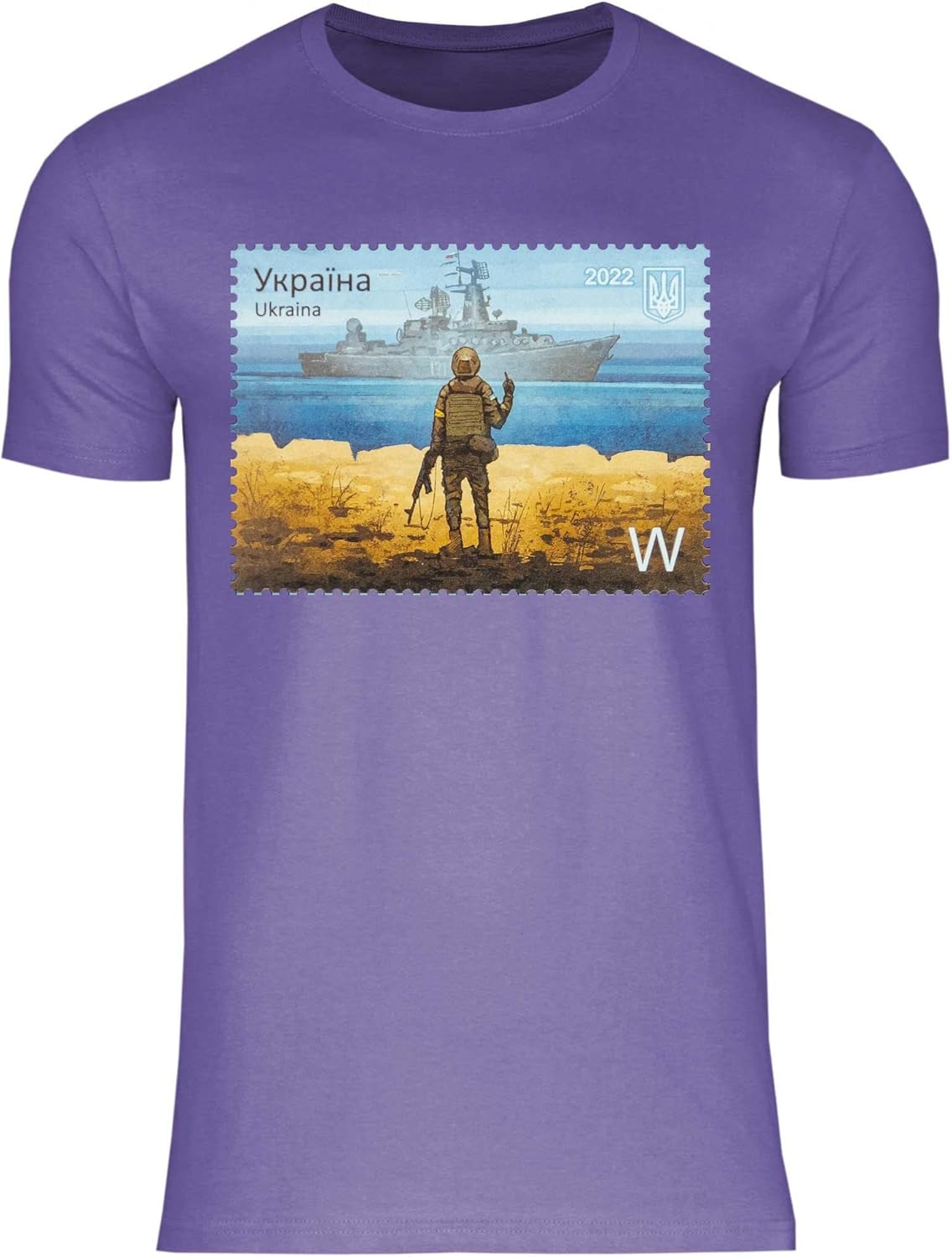 Ukraine Flagge Hoodie Herren - Kapuzenpullover Mit Soldat & Stinkefinger Design