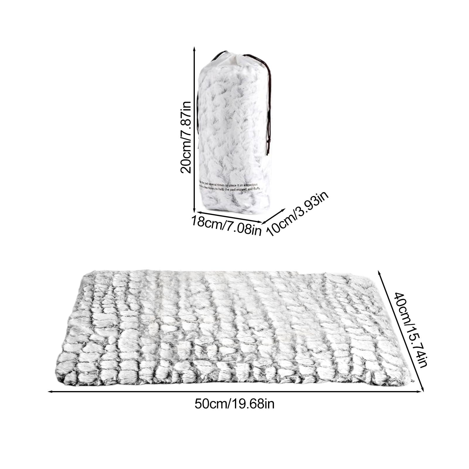 Warm kattenbed, warmtebedden voor katten voor binnen, thermische wintermat voor huisdieren, zelfverwarmend kattenbed, thermische mat voor katten en