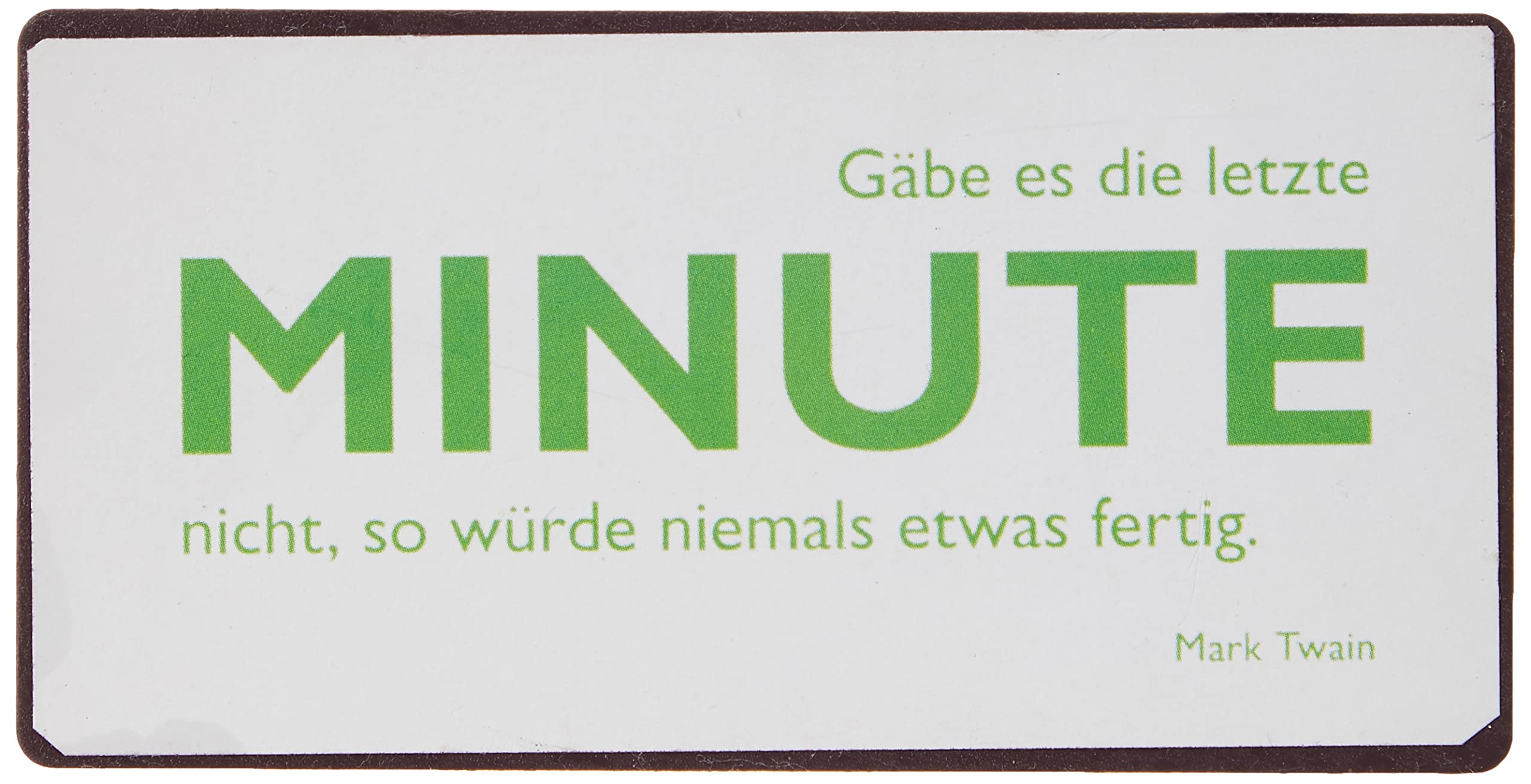 Decorative Fridge Magnet for Home Minute 5cm x 10cm