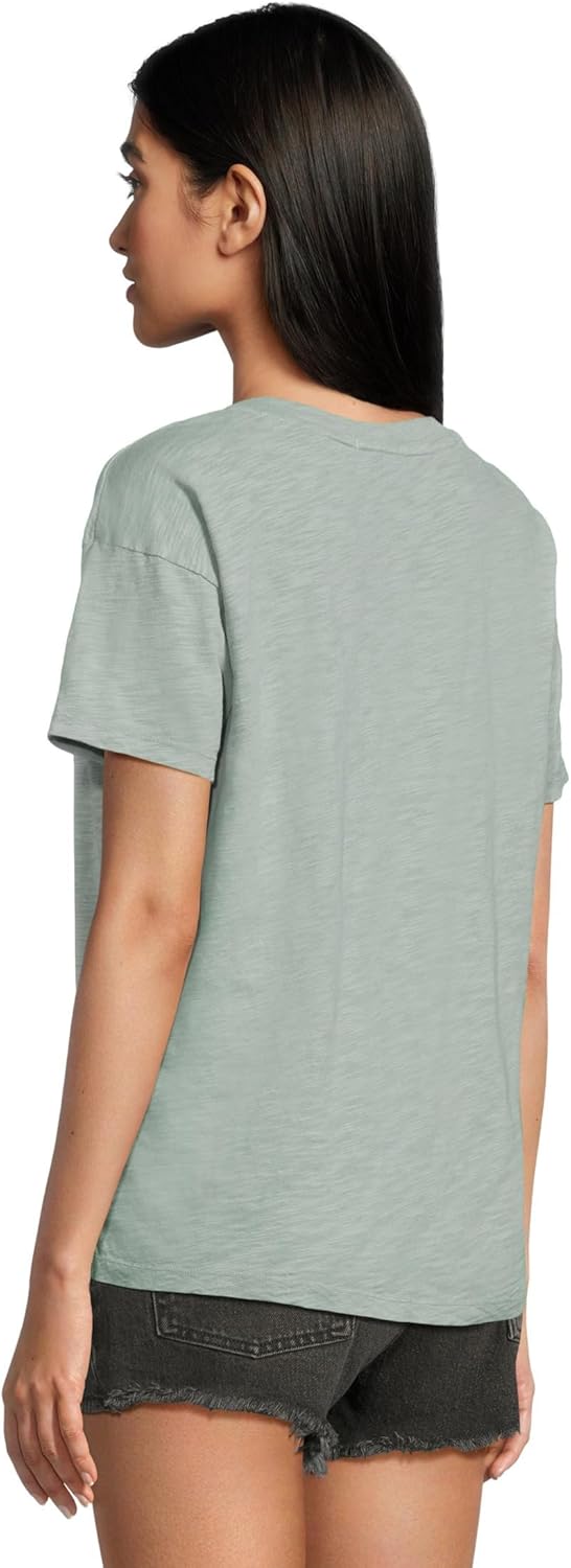 Mod-O-Doc Women's Short Sleeve V-Neck Boxy Tee - Image 3