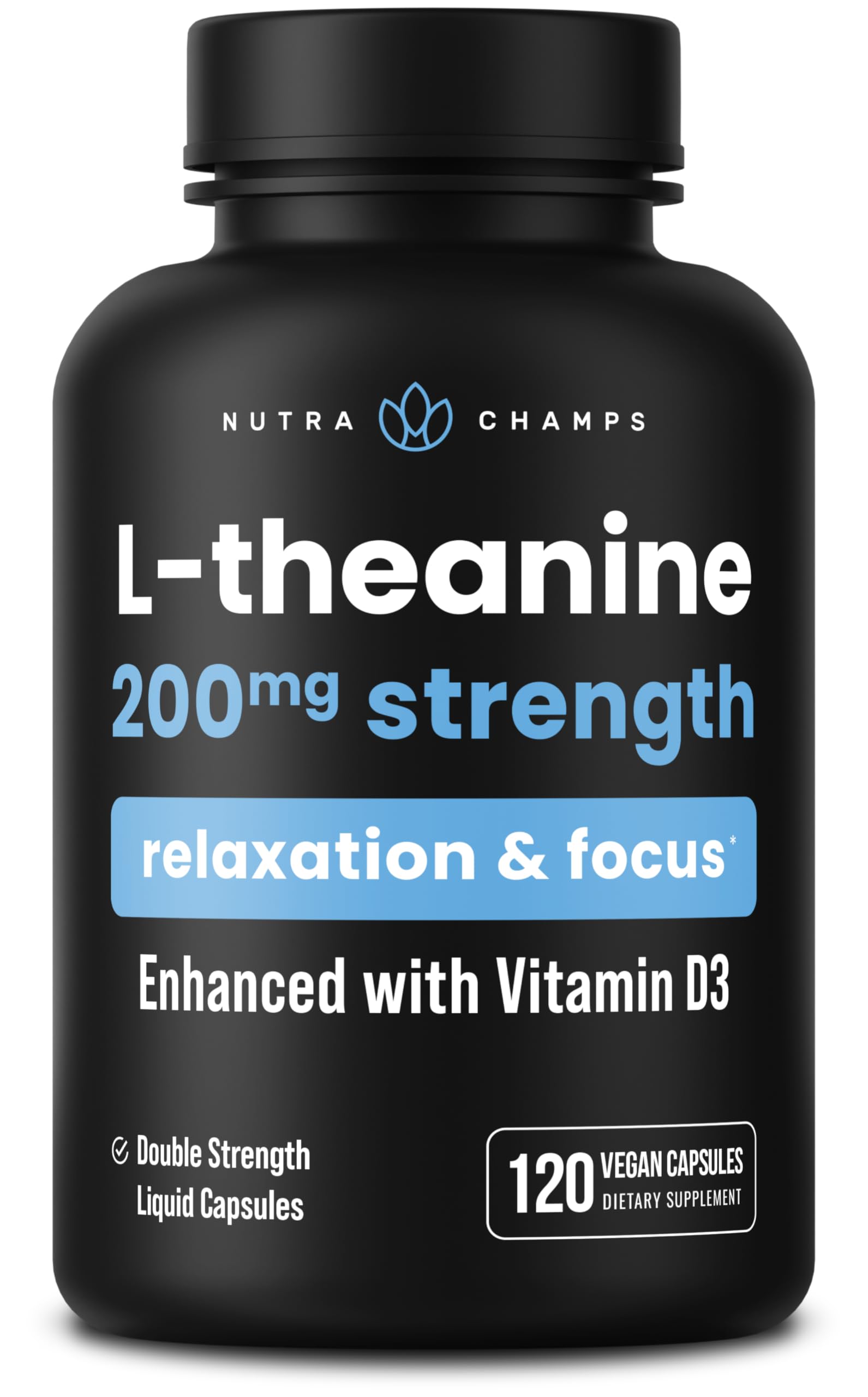 NutraChamps L-Θεανίνη 200mg κάψουλες