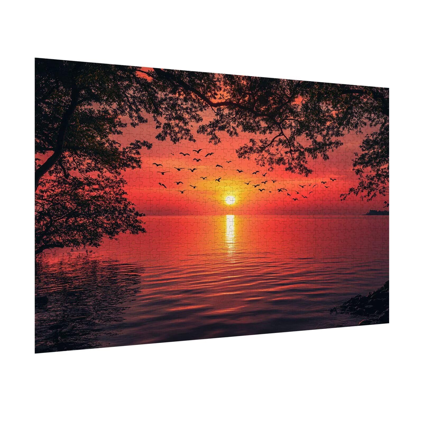 Puzzle 1500 sztuk zwierząt Trudne drewniane puzzle, n-138