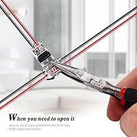 Vista 5 de Paquete de 48 conectores de cable de bajo voltaje 2 pines 2 vías automotriz universal compacto empalme conectores para cableado de tira LED eléctrica