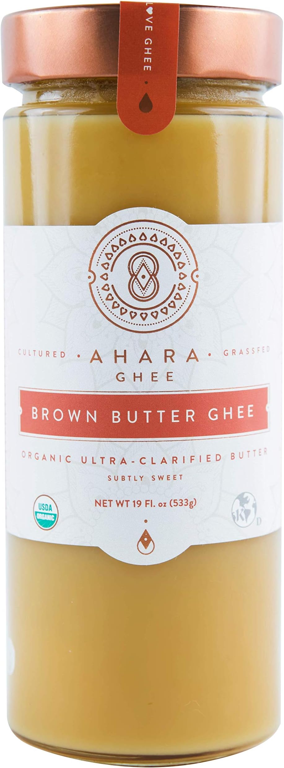 Amazon.com : Patanjali Cow's Pure Butter (Desi Ghee), 1 Ltr : Grocery ...