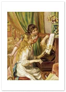 再値下げ❣️ピアノを弾く少女たち　ルノアール　希少サイズ　額縁付き 716vQIPfKwL._UF350,350_QL50_.jpg