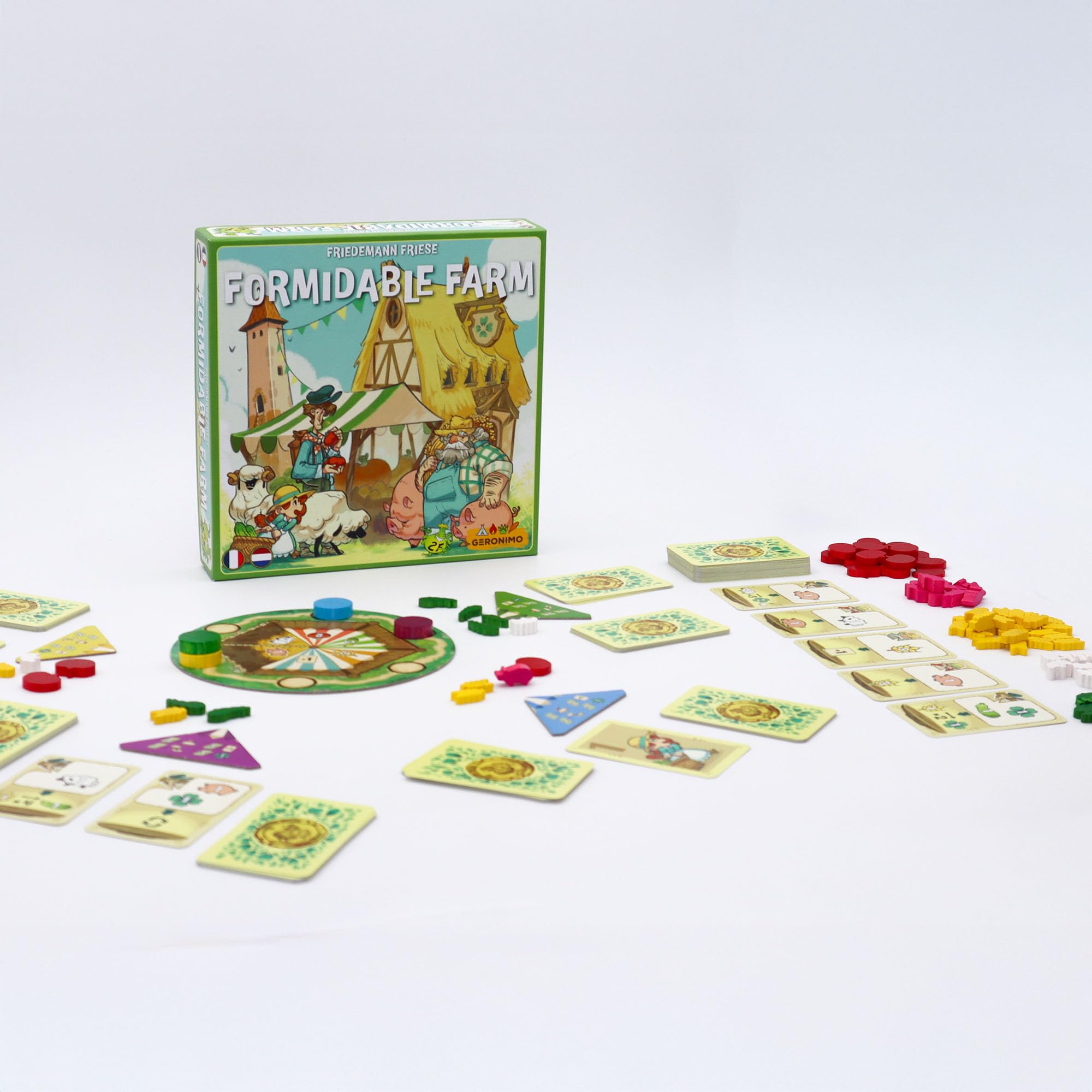 Formidable Farm – Gioco da Società Solo & Famiglia – Francese/Nederlands – 1-4 Giocatori – Da 10 Anni
