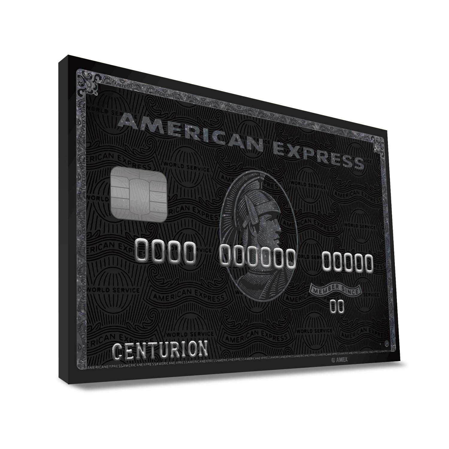 Amazon.co.jp: ARTREX AMEX CARD B キャンバス ポスター S M L XL