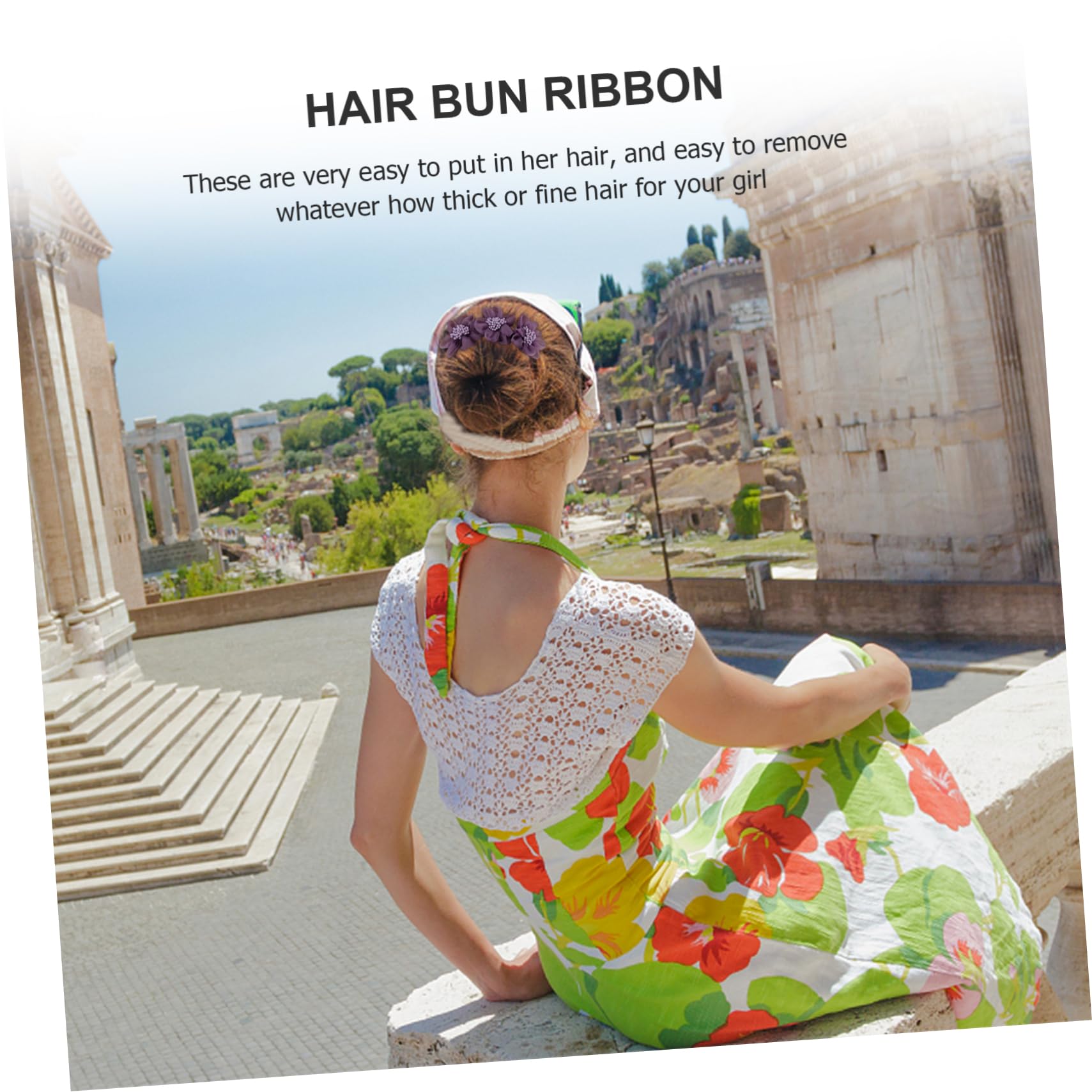 DOITOOL 12stücke Teiliges Blumen Haarknoten-maker Für Frisuren Flexibles Haarschmuck Zubehör Für Mädchen Hautfreundlich Und Haltbar Für Feste Und Anlässe