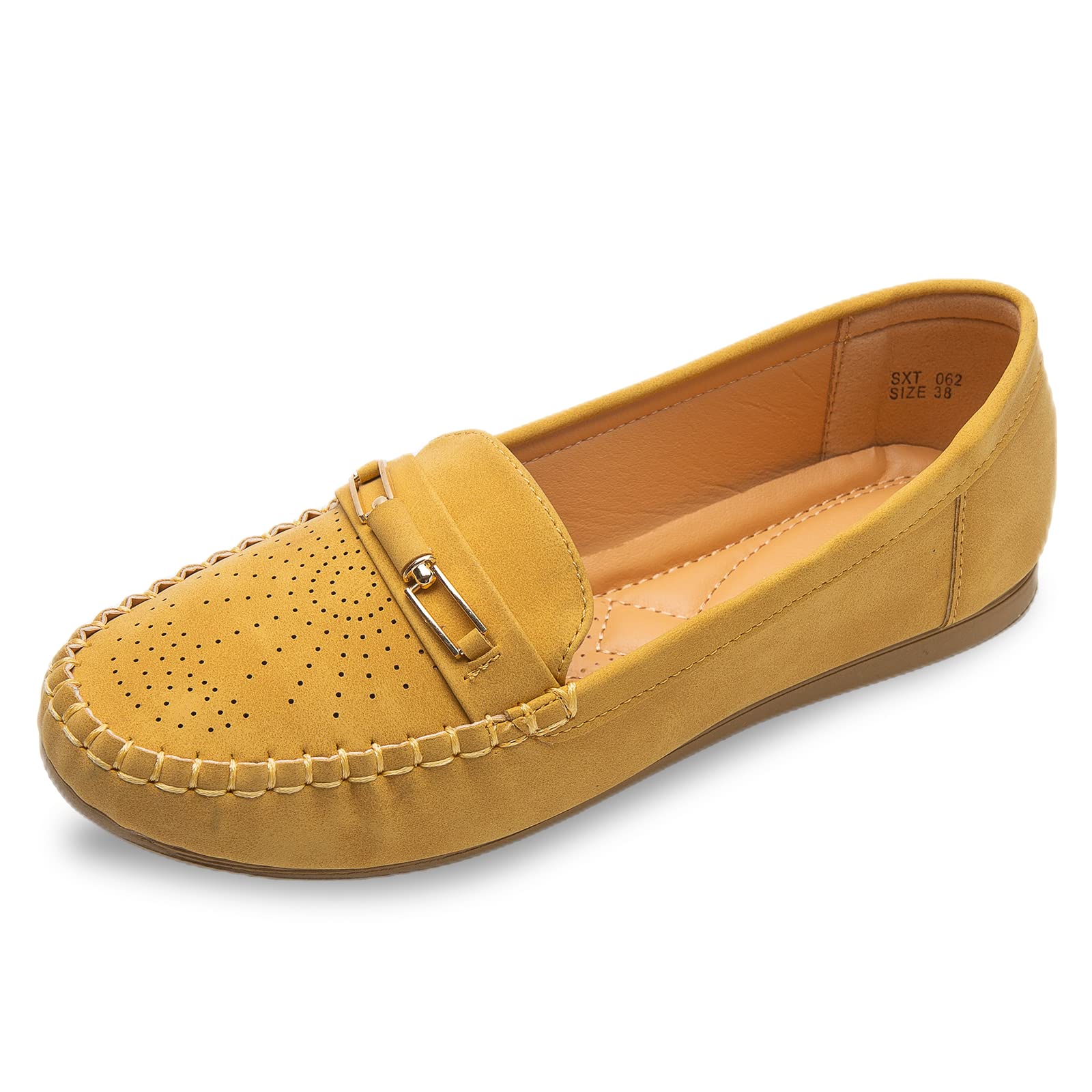 Sixth Street Womens Casual Ballerina Ballet Flat-Mustard -(Size-41) (B0B9H9ZPNK) Amazon Price History, Amazon Price Tracker