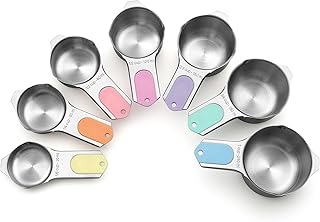 10 White Chocolate Dessert Recipes for Sweet Creamy Indulgence 19 Spring Chef Magnetic Stainless Steel Measuring Cups, Patented, Kitchen T...