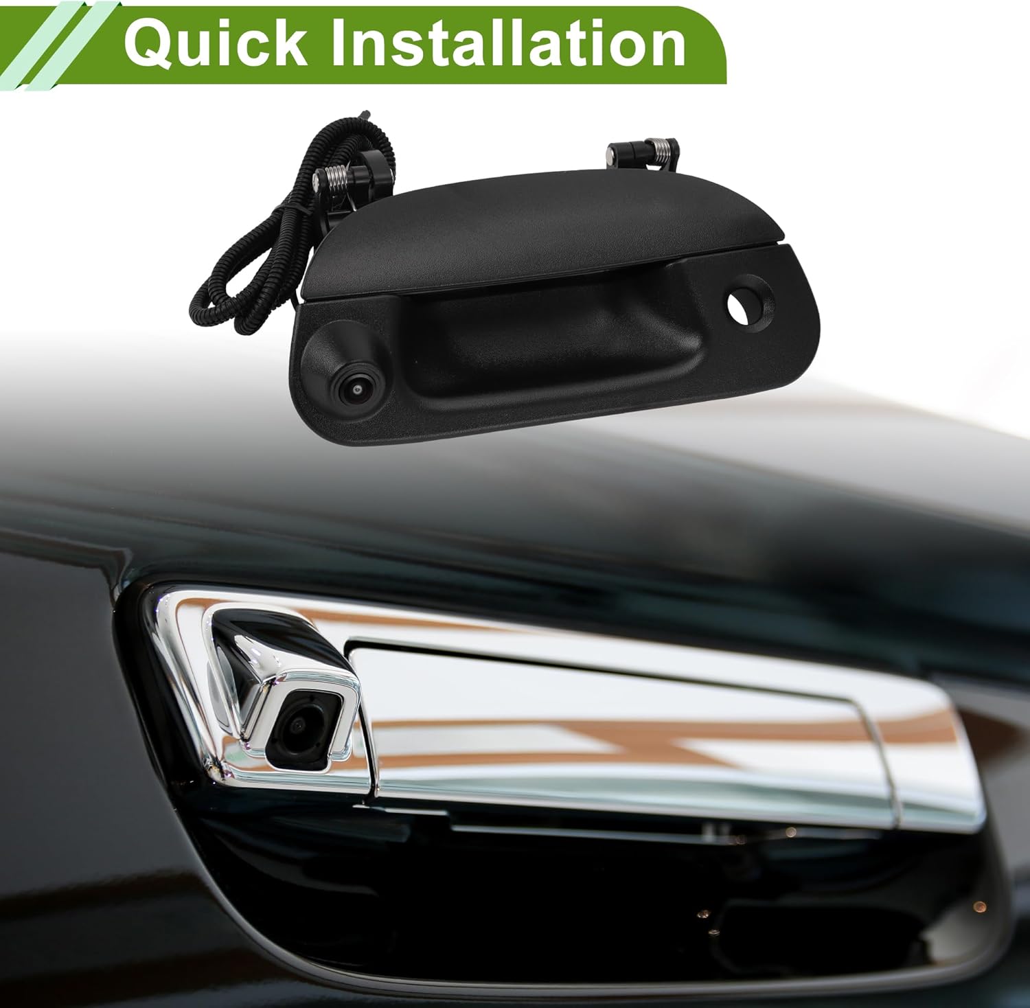 No.7L3Z9943400AA Tailgate Handle Backup Camera for Ford F-150 1997-2003 for Ford F-250 1997-1999 Rear View Reversing Park Assist Camera 1 Set