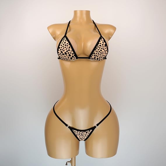 SHERRYLO Micro Bikini Extreme G String Thong Bikinis Sexy Mini Bathing Suit for Women Womens Swimsuits Microkini Swimsuit