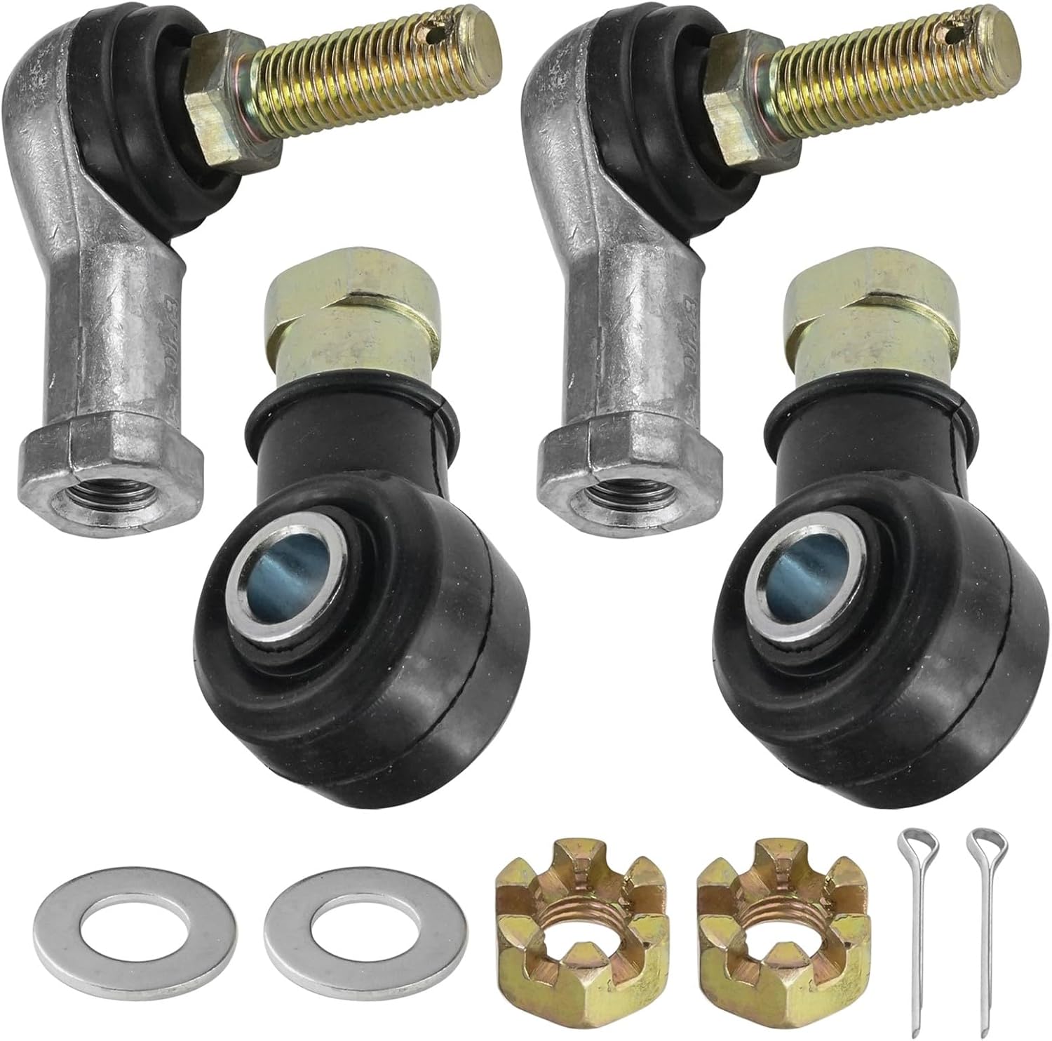 Replacement For 2 Tie Rod End Kit for Polaris 300 4X4 / 300 6X6 1994 1995 Mod-C26C-23421