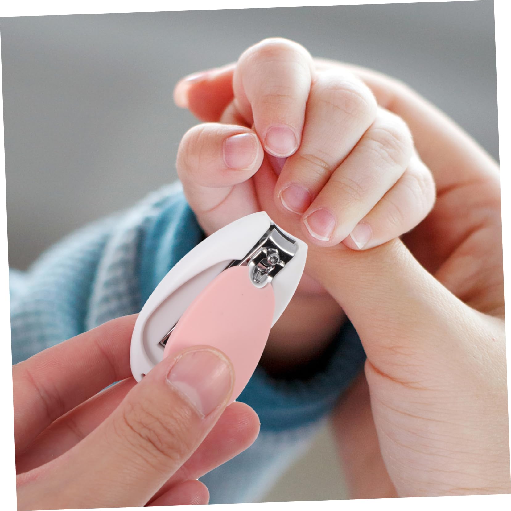 TOYANDONA 3juegos Cortaúñas Para Bebés Cabezas De Molienda Kit De Cuidado De Uñas Para Recién Nacidos Seguro y Diseño Color Rosa Para Manicura Infantil