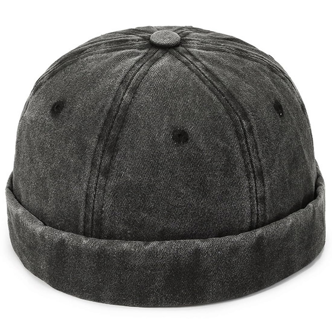 Cotone Cappellino da Portuale Uomo Retro Docker-cap Berretto Docker da Motociclista Cappello Senza Retro Cotone Docker Hat Cappello Senza Visiera Berretto da Portuale Uomo Donna
