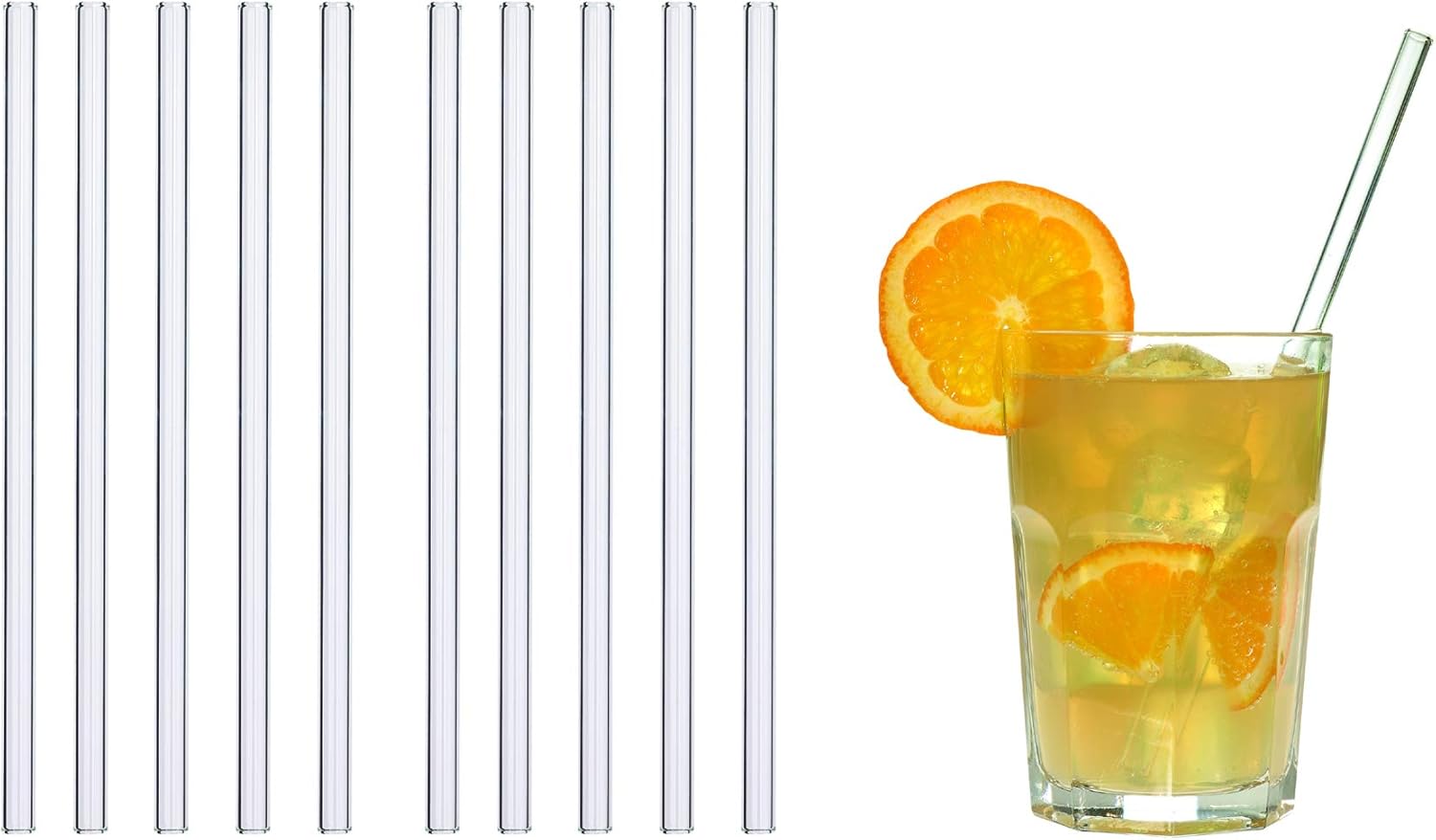 TFA Dostmann Glaswerk Medium Glass Drinking Straw