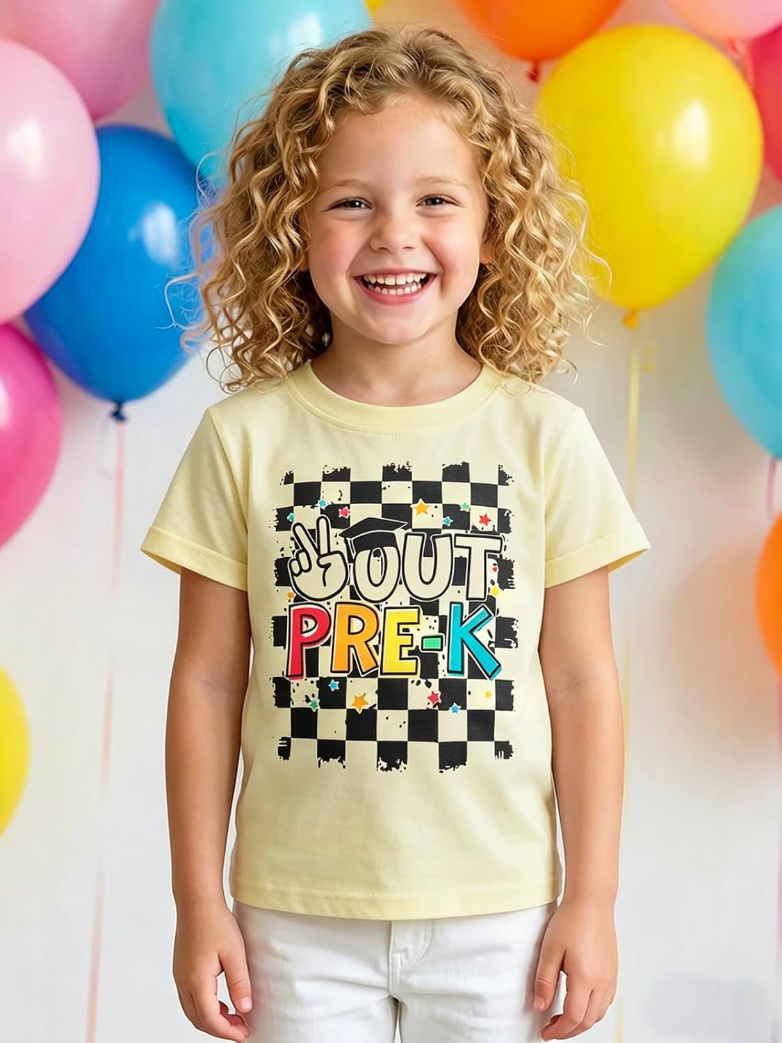 Pre-K Graduation Shirt: Toddler Girls Boys Last Day of School T-Shirt Kids 2026 Preschool Graduation Gift Tops