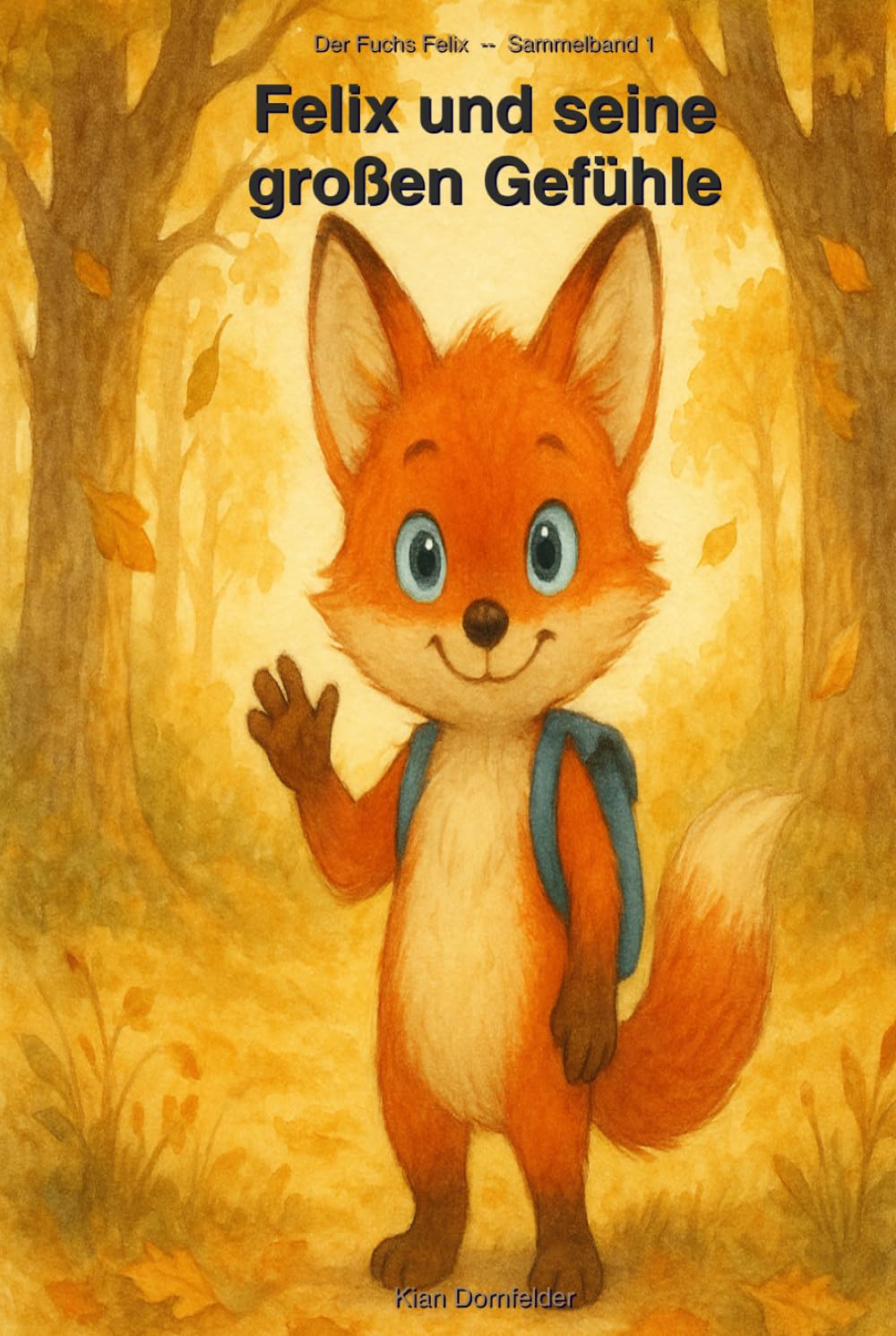 Felix und seine großen Gefühle: Sammelband 1: Wut, Angst und Traurigkeit — für Kinder ab 4 Jahren (Der Fuchs Felix)