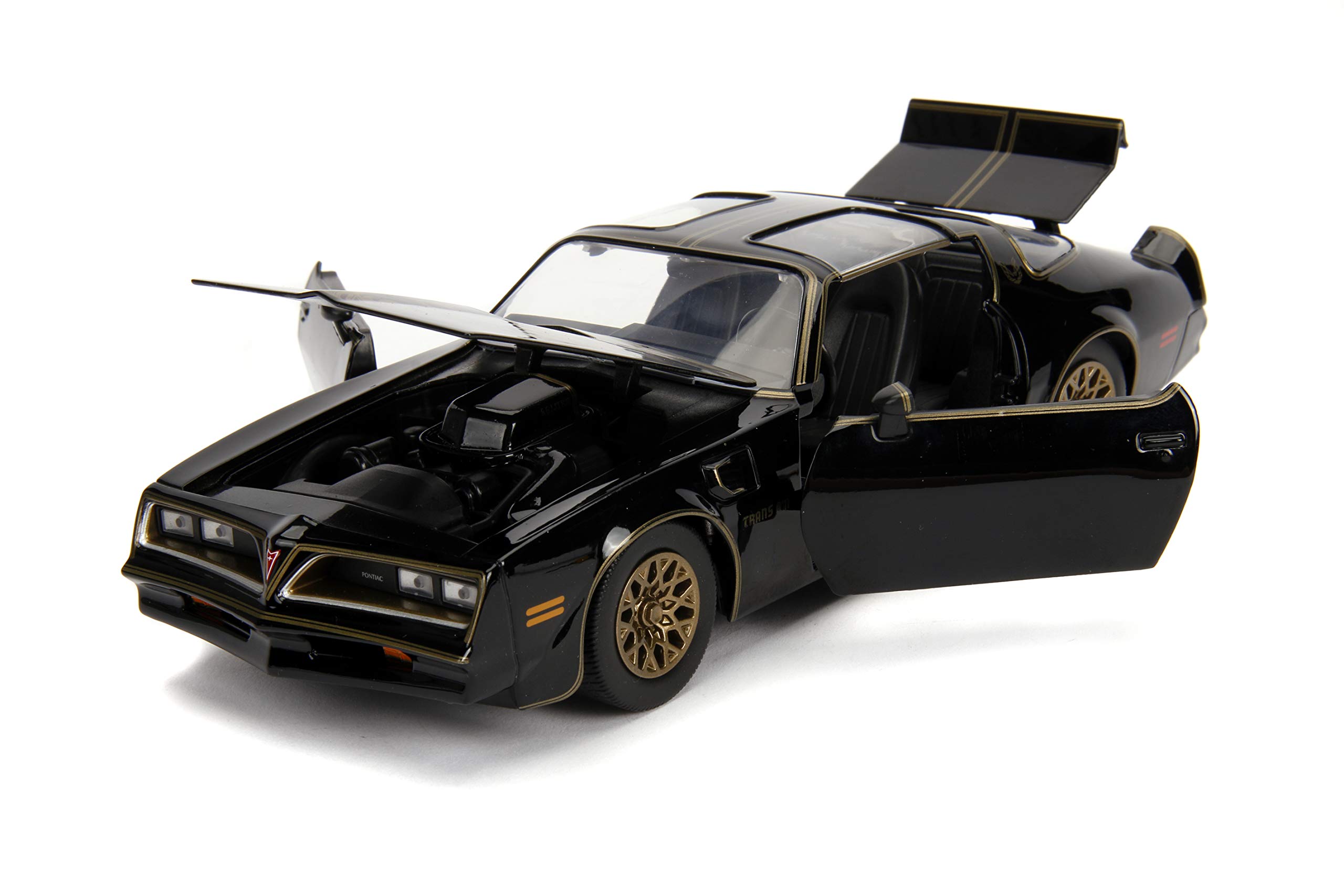 JADA TOYS - Pontiac Miniaturowy samochód, 30998, czarny