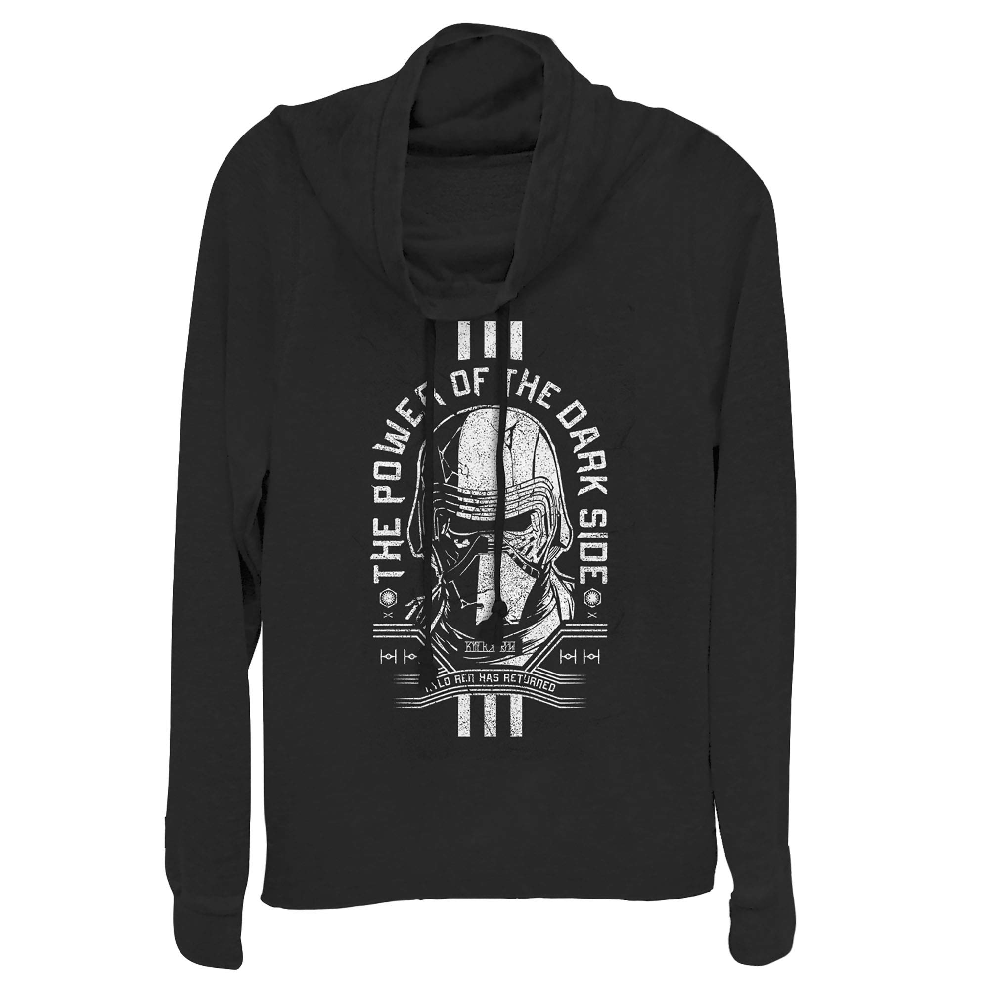 Sweat Star Wars Kylo Ren col bénitier au design de masque fissuré - 4