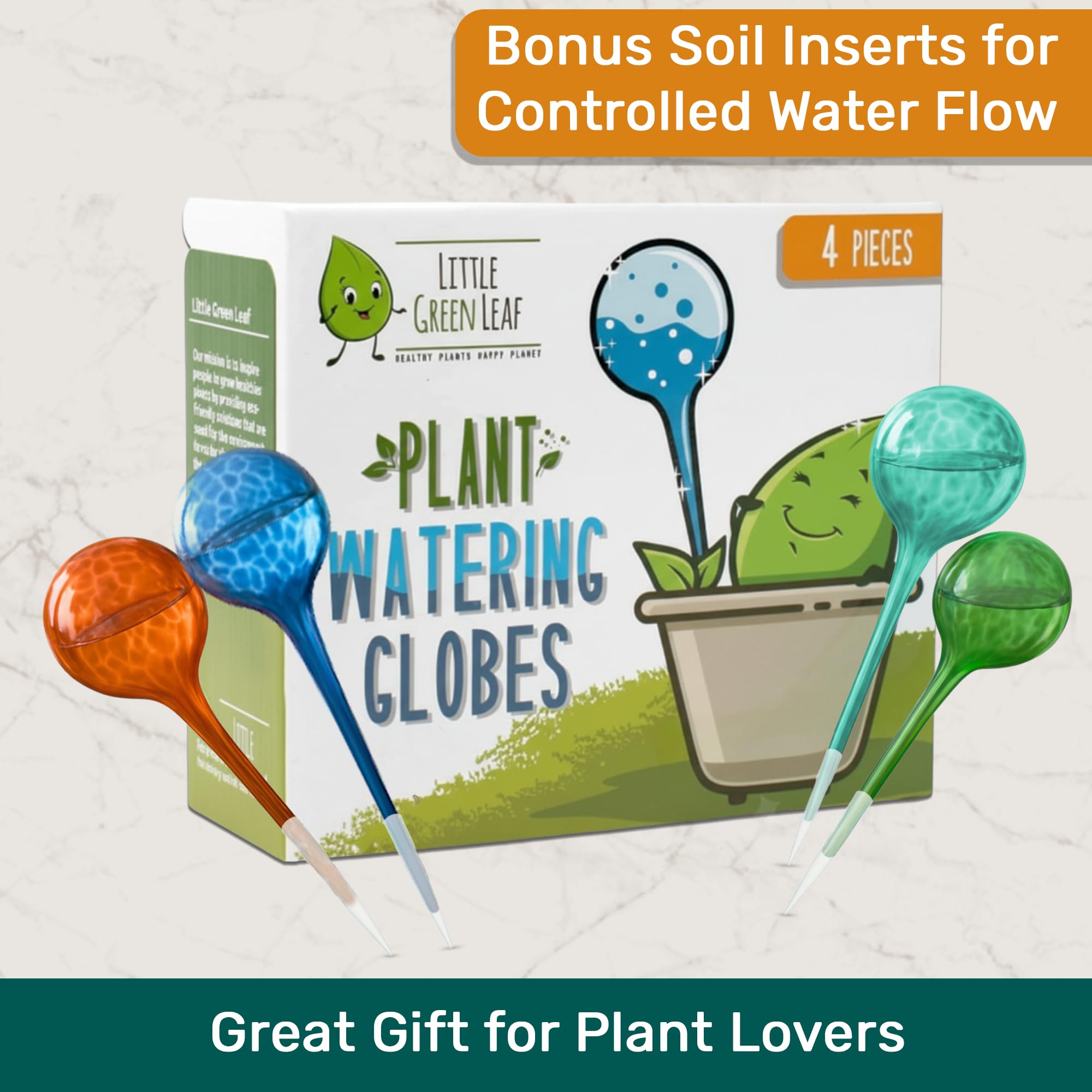 Lot De 4 Globes D'Arrosage Plantes-Bulbes D'Arrosage Automatique Pour Plantes-Globe D'Arrosage