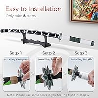 Vista 35 de Cold Blade Demon Katana - Réplica de anime de 41 pulgadas con cinturón y soporte, espada duradera perfecta para cosplay, espada Nichirin con diseño