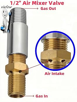 Briidea Propane Fire Pit Hose Kit, All-in-One Fire Pit Ignition Kit Includes Air Mixer Valve, Key Valve, Propane Regulator With 4ft Hose, PVC Hose